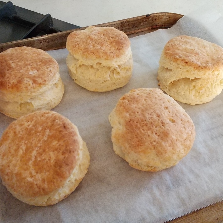 バレンタインに☆バター少なめのスコーン